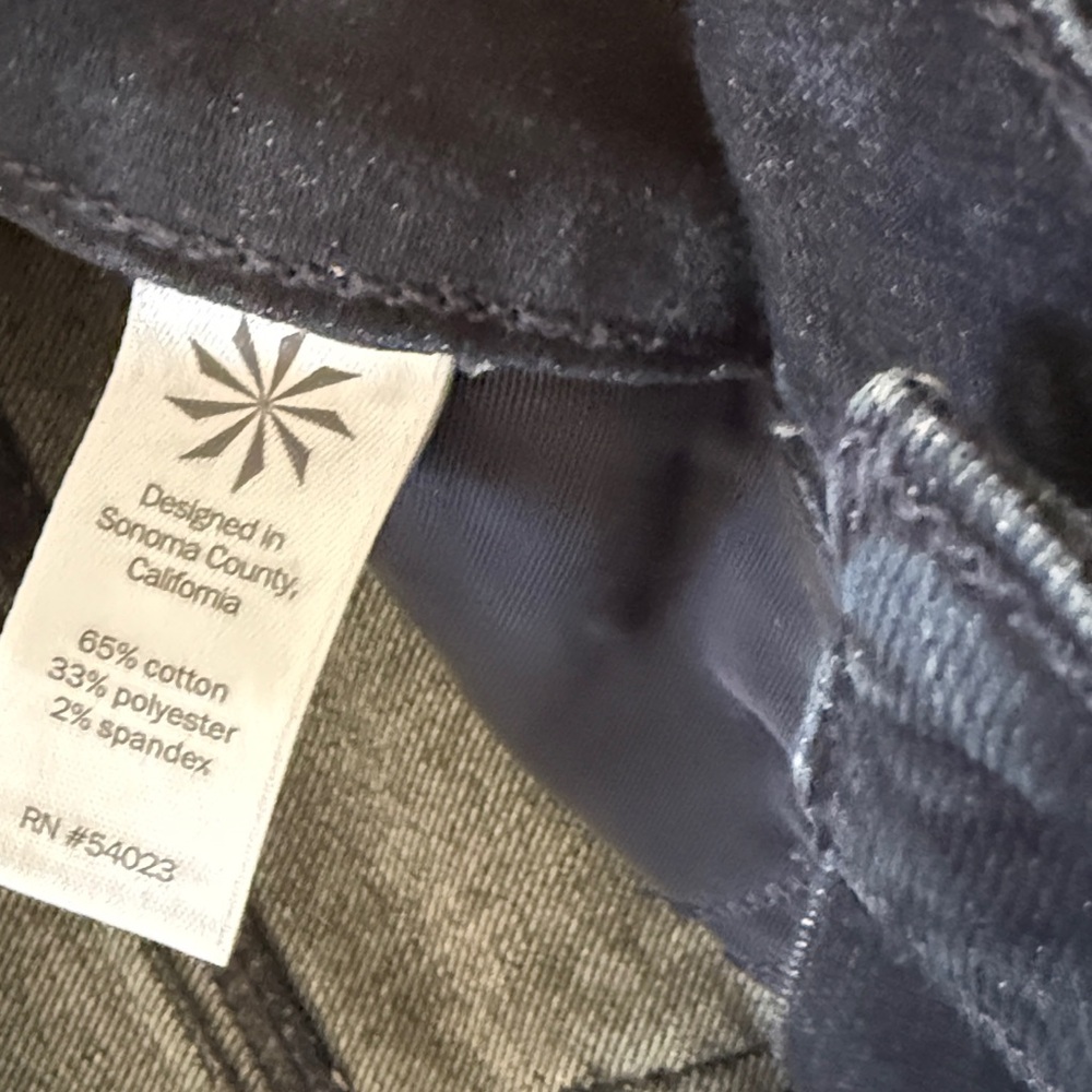 Athleta Sculptek Women's Deep Blue Skinny Jeans - Picture 6 of 7